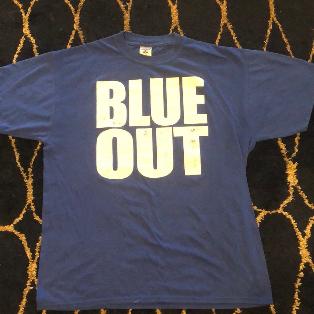 Blue out T-shirt